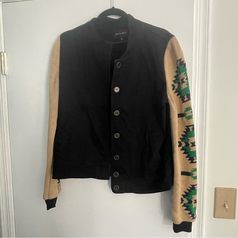 Evette & k knit sleeve jacket